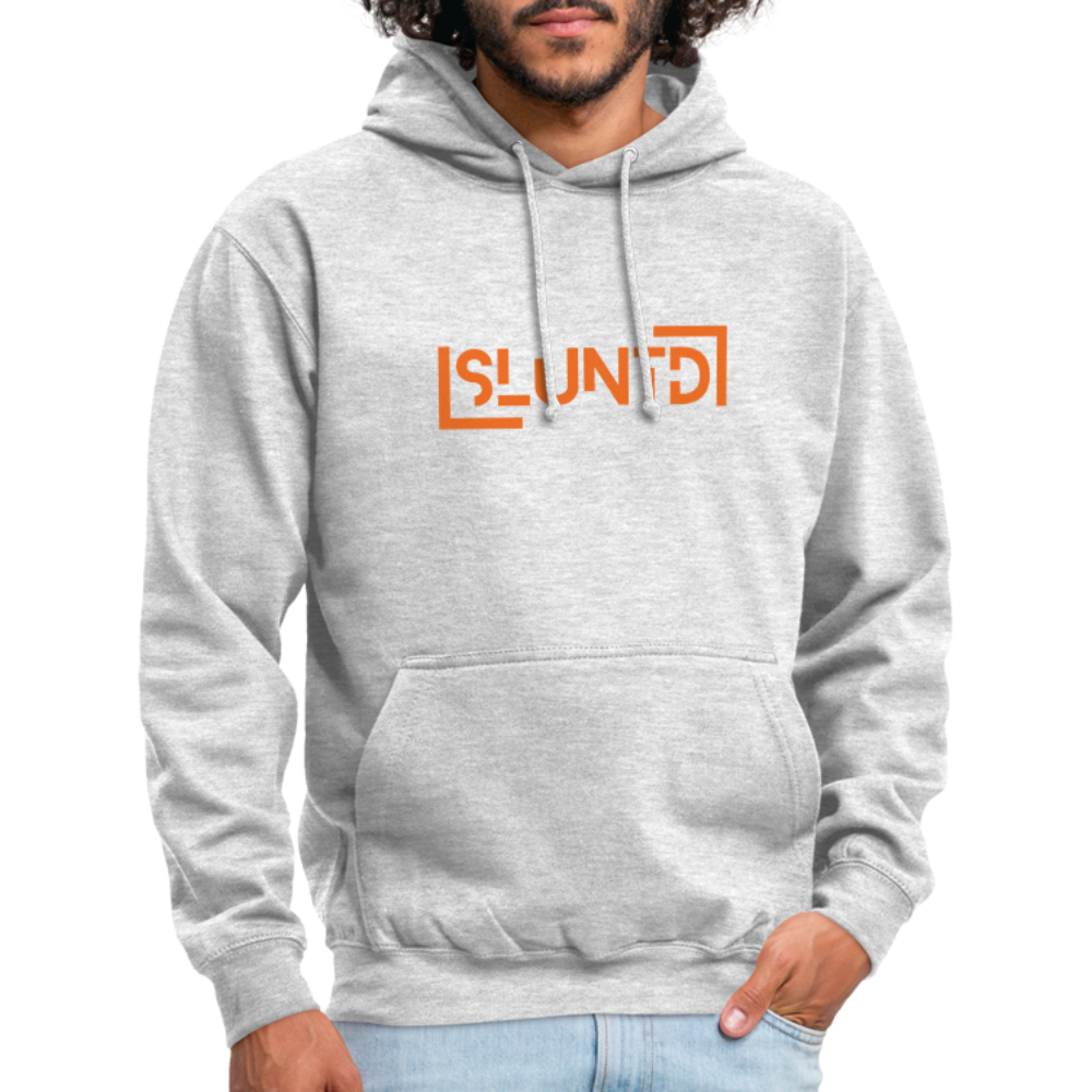 SLUNTD-Technical Art Hoodie - Hellgrau meliert