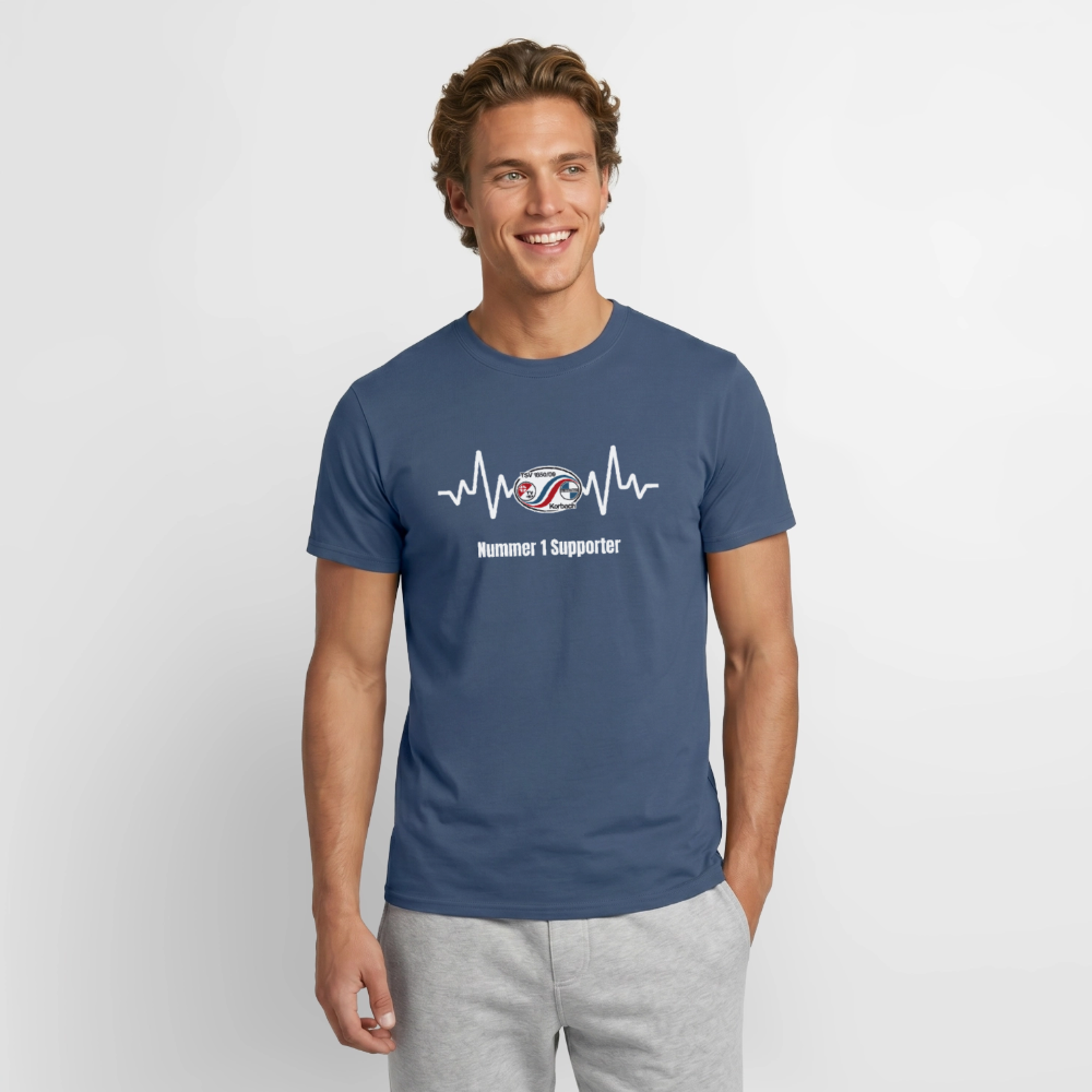Nummer 1 Supporter - Dunkles Denimblau