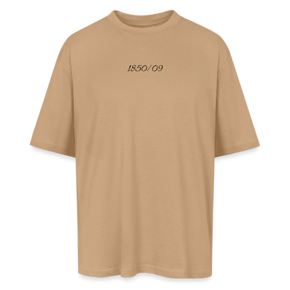 TSV 1850/09 Oversized T-Shirt (front- & backprint) - Beige
