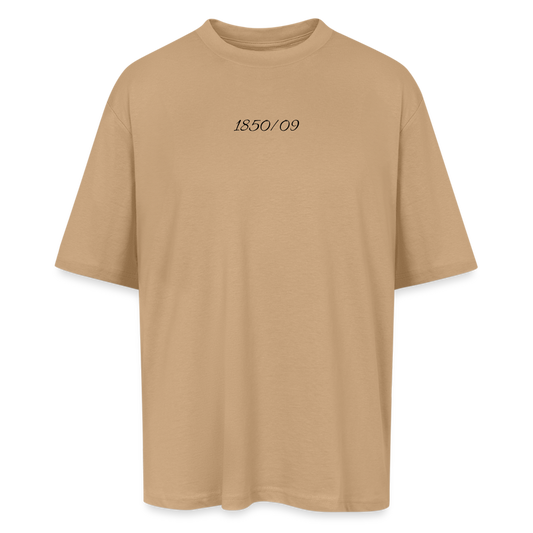 TSV 1850/09 Oversized T-Shirt (front- & backprint) - Beige