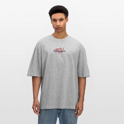 TSV Korbach Oversized Unisex T-Shirt - Grau meliert