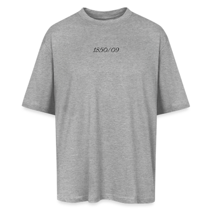TSV 1850/09 Oversized T-Shirt (front- & backprint) - Grau meliert