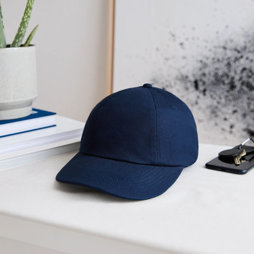 Baseballkappe Coach - Blau/Blau
