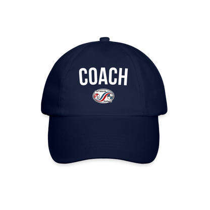 Baseballkappe Coach - Blau/Blau