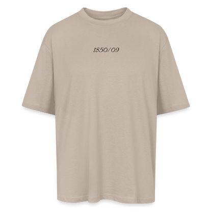 TSV 1850/09 Oversized T-Shirt (front- & backprint) - Sahara