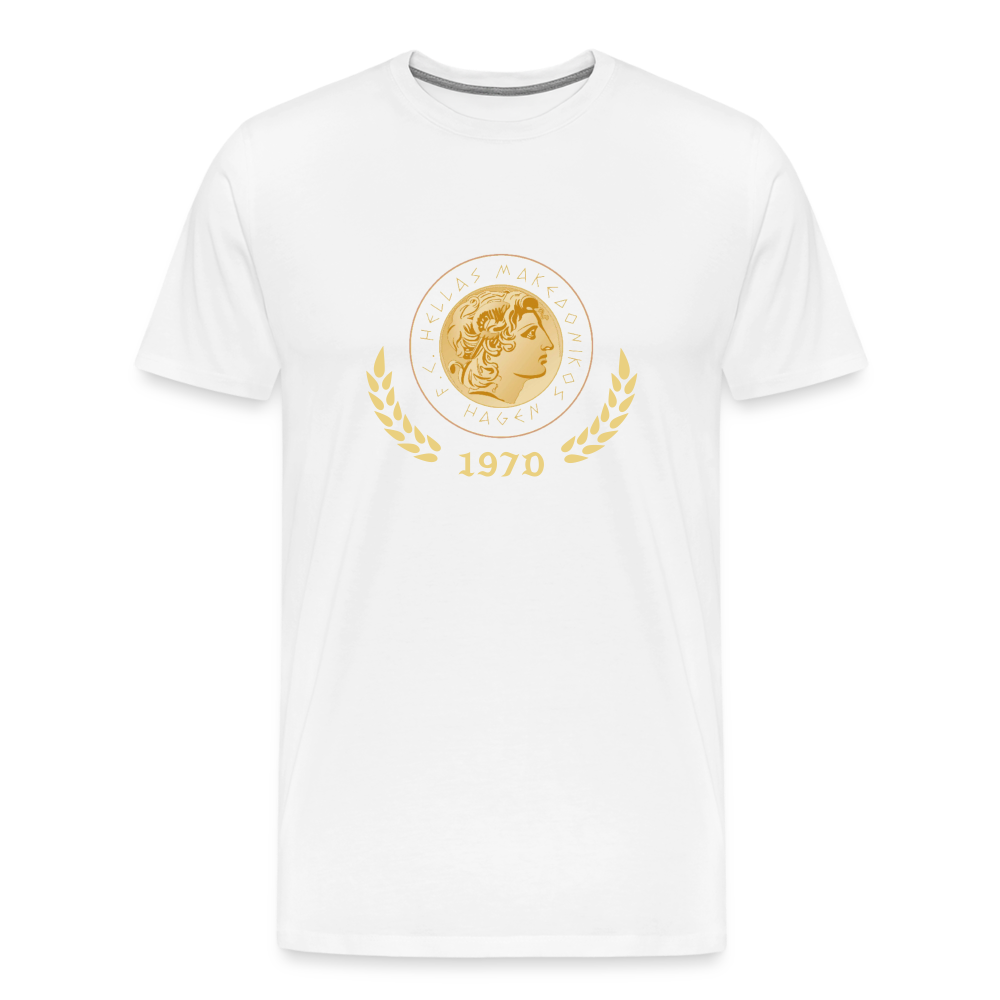 Männer Premium T-Shirt - weiß