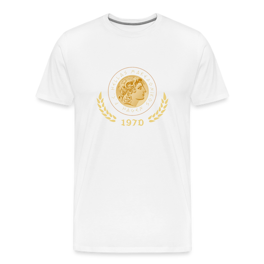 Männer Premium T-Shirt - weiß