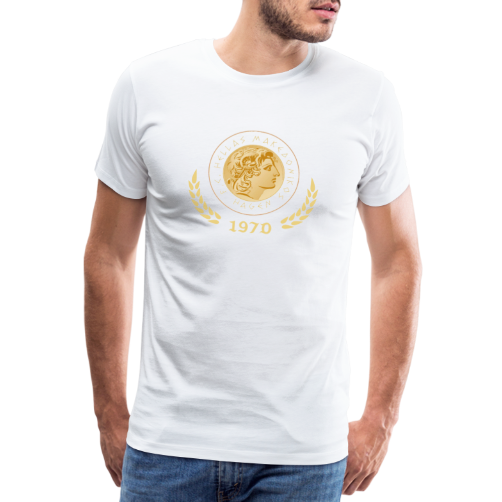 Männer Premium T-Shirt - weiß