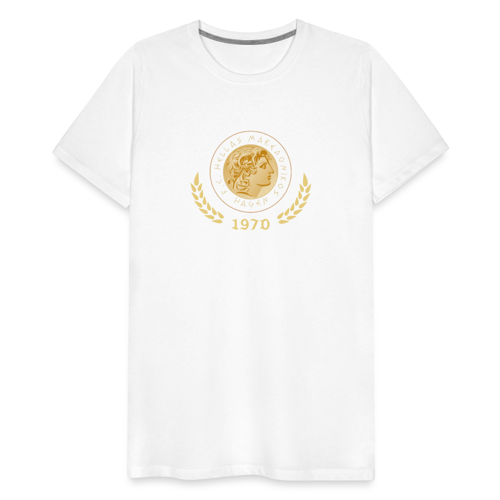 Männer Premium T-Shirt - weiß