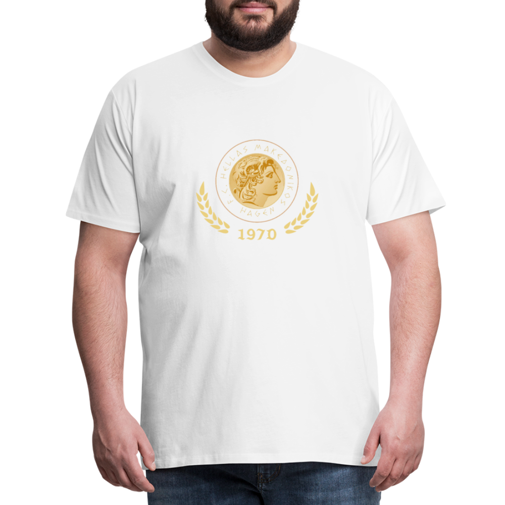 Männer Premium T-Shirt - weiß