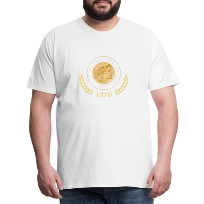 Männer Premium T-Shirt - weiß