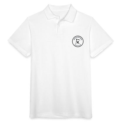 Kegelhelden Poloshirt - weiß