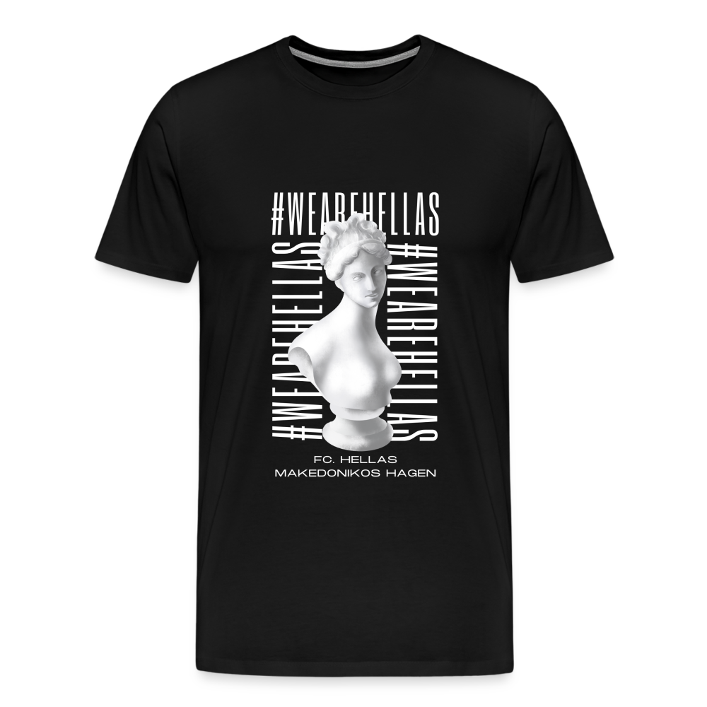 Greek SculptureT-Shirt - Schwarz