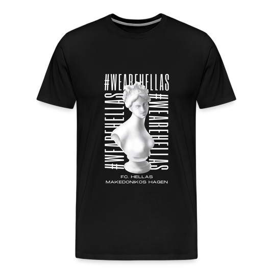 Greek SculptureT-Shirt - Schwarz