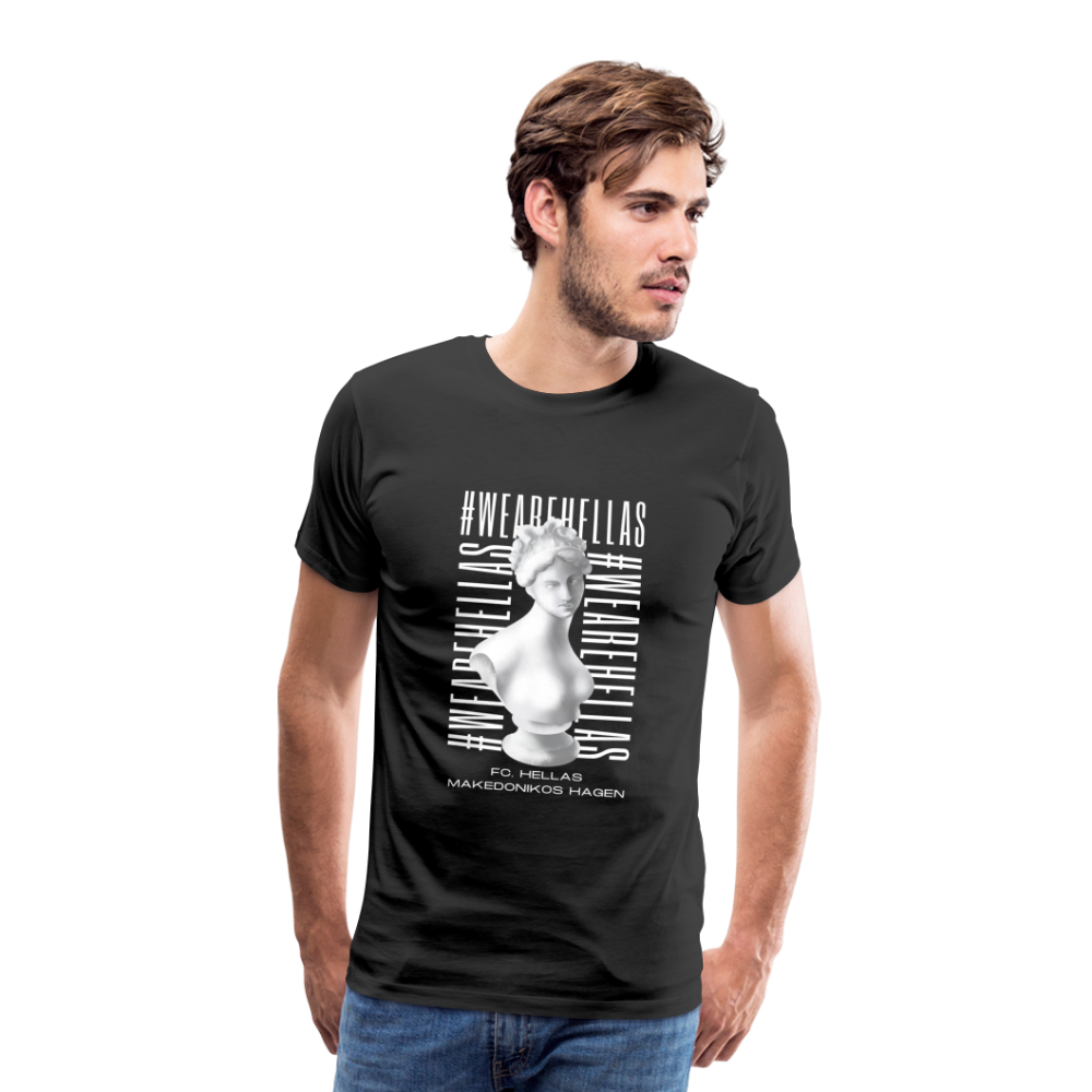 Greek SculptureT-Shirt - Schwarz