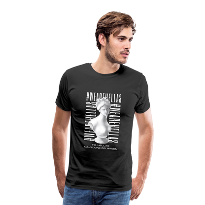 Greek SculptureT-Shirt - Schwarz