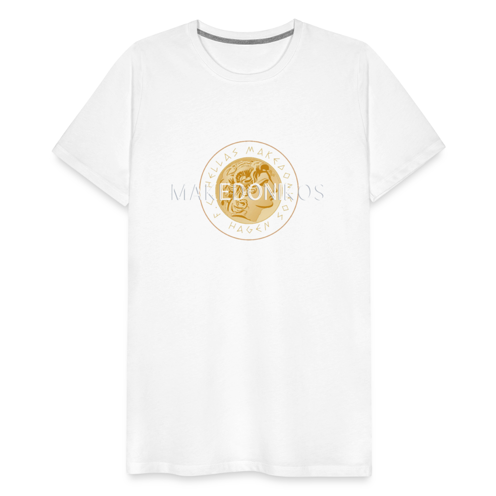 Männer Premium T-Shirt - weiß