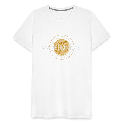 Männer Premium T-Shirt - weiß