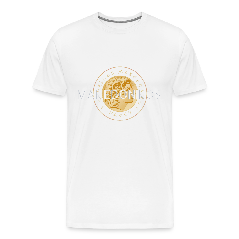Männer Premium T-Shirt - weiß