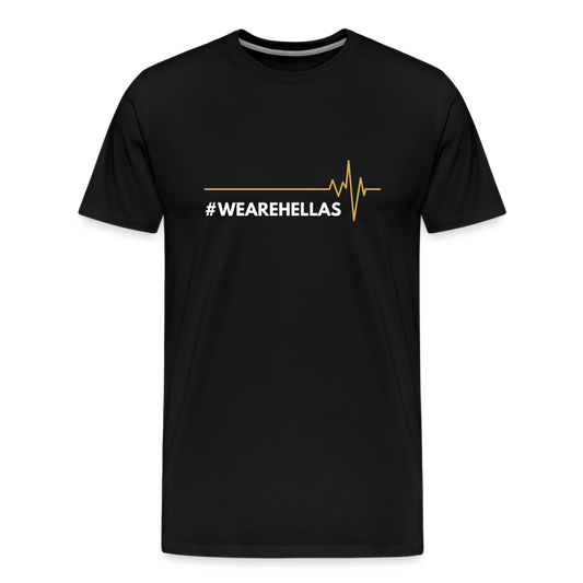 Männer Premium T-Shirt - Schwarz