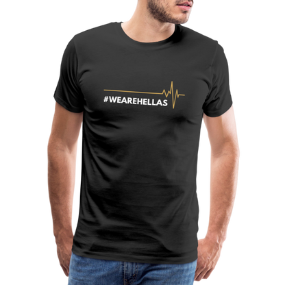 Männer Premium T-Shirt - Schwarz
