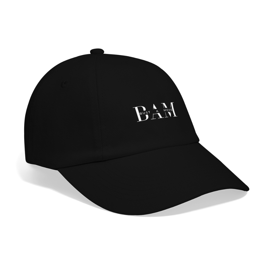 BAM Baseballkappe - Schwarz/Schwarz