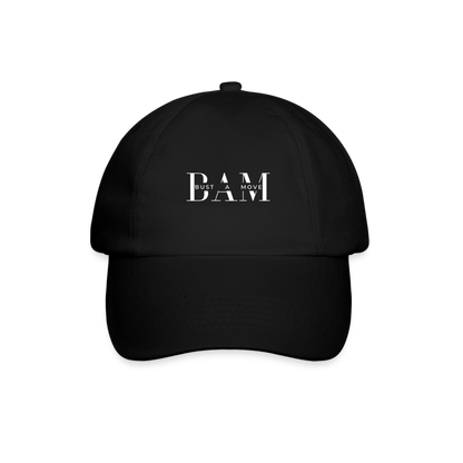 BAM Baseballkappe - Schwarz/Schwarz