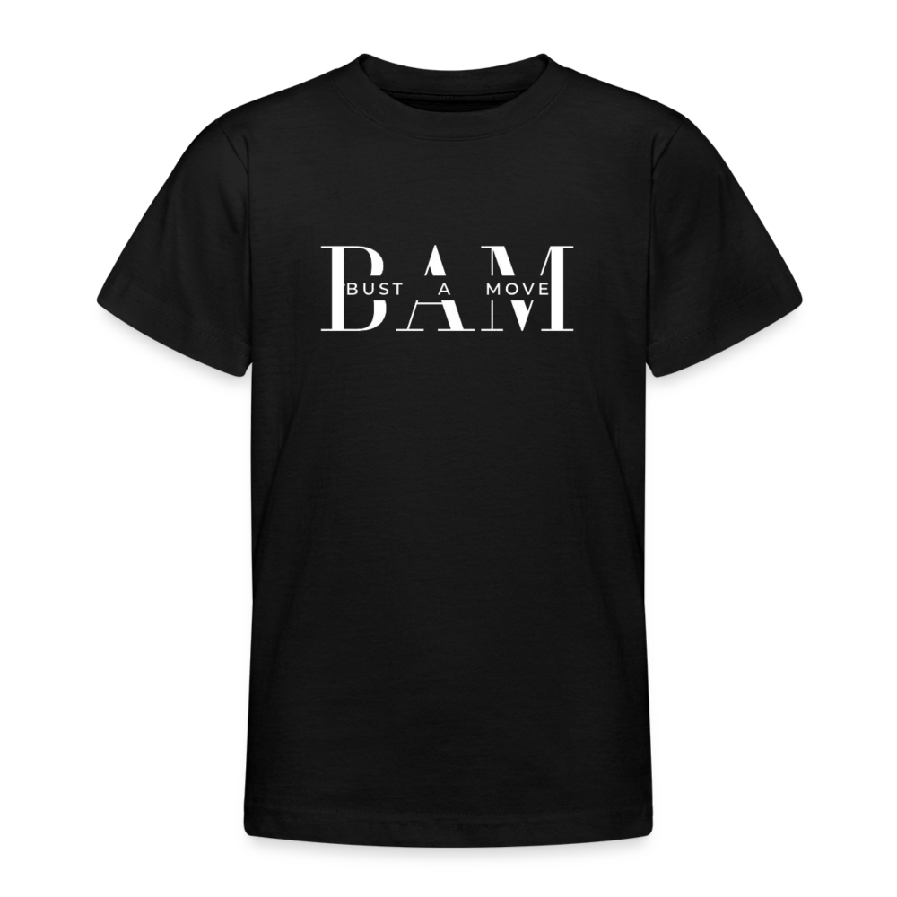 Teenager T-Shirt - Schwarz