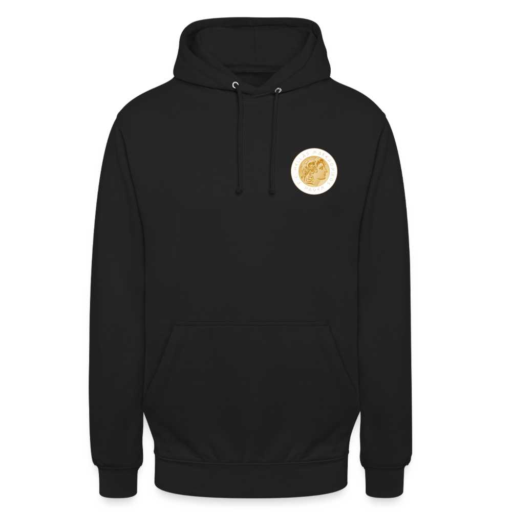 Hellas Unisex Hoodie - Schwarz
