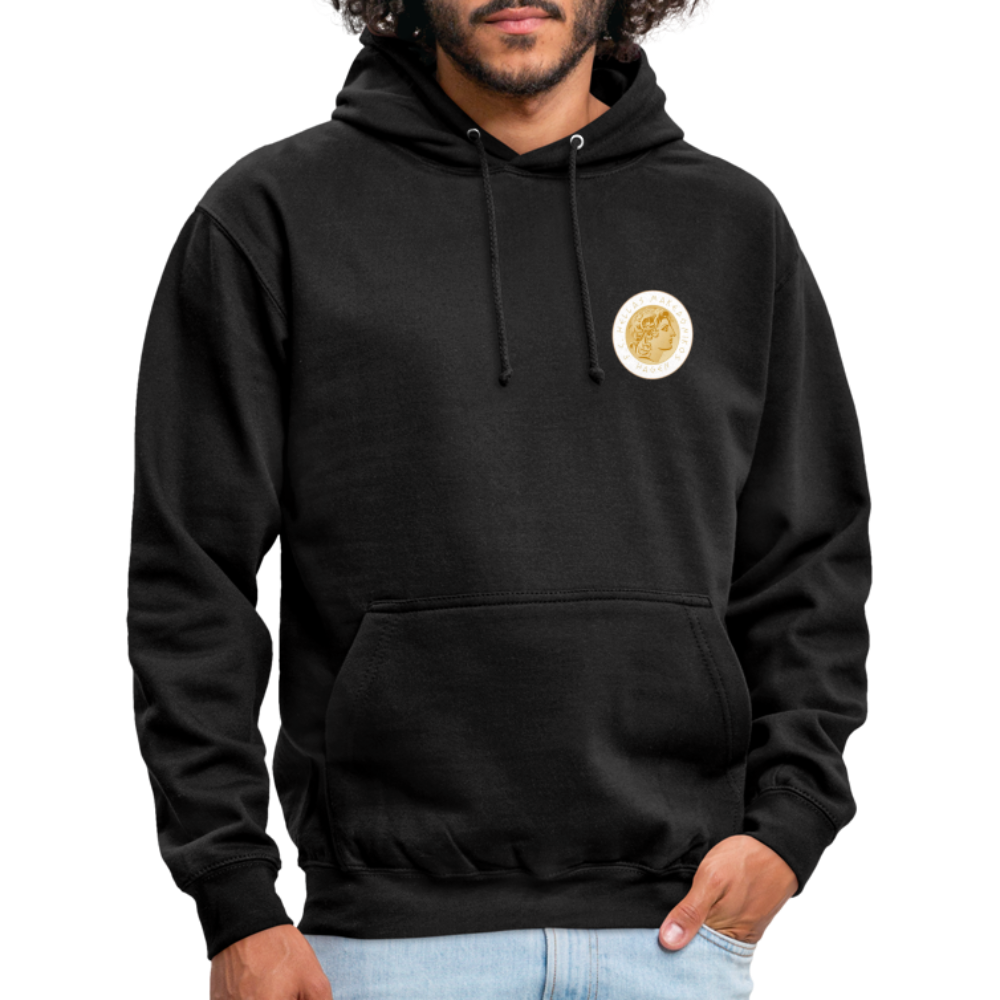 Hellas Unisex Hoodie - Schwarz
