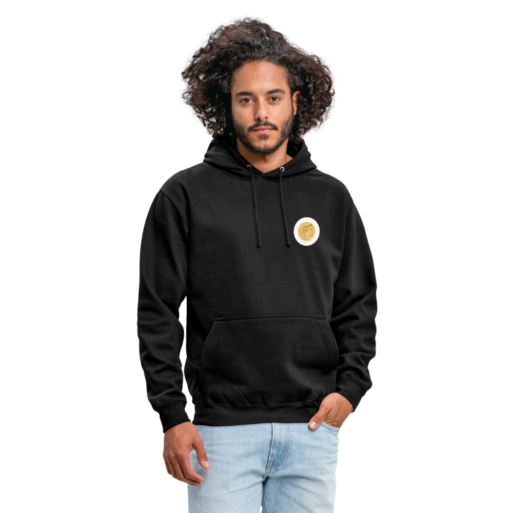 Hellas Unisex Hoodie - Schwarz