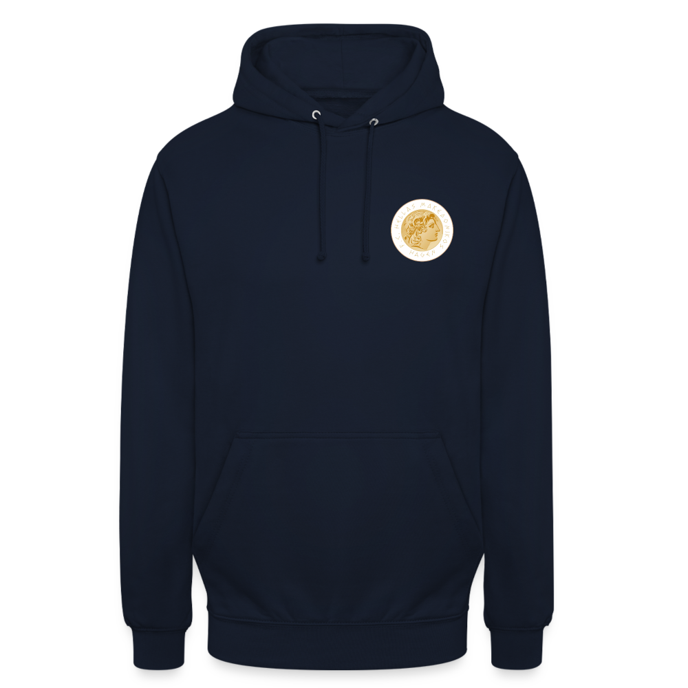 Hellas Unisex Hoodie - Navy