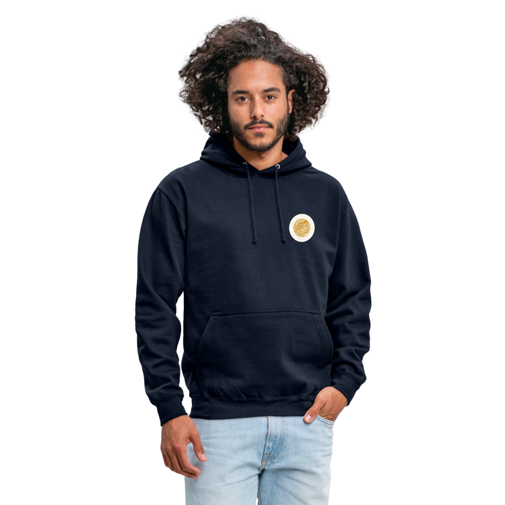Hellas Unisex Hoodie - Navy