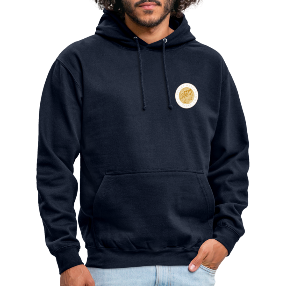 Hellas Unisex Hoodie - Navy
