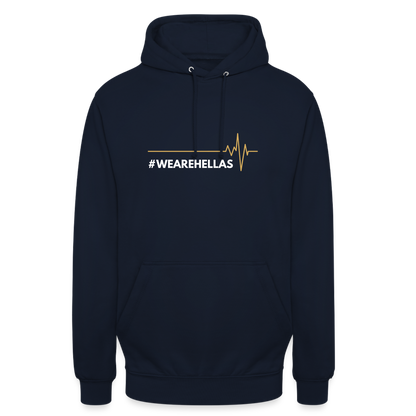 Wearehellas Unisex Hoodie - Navy