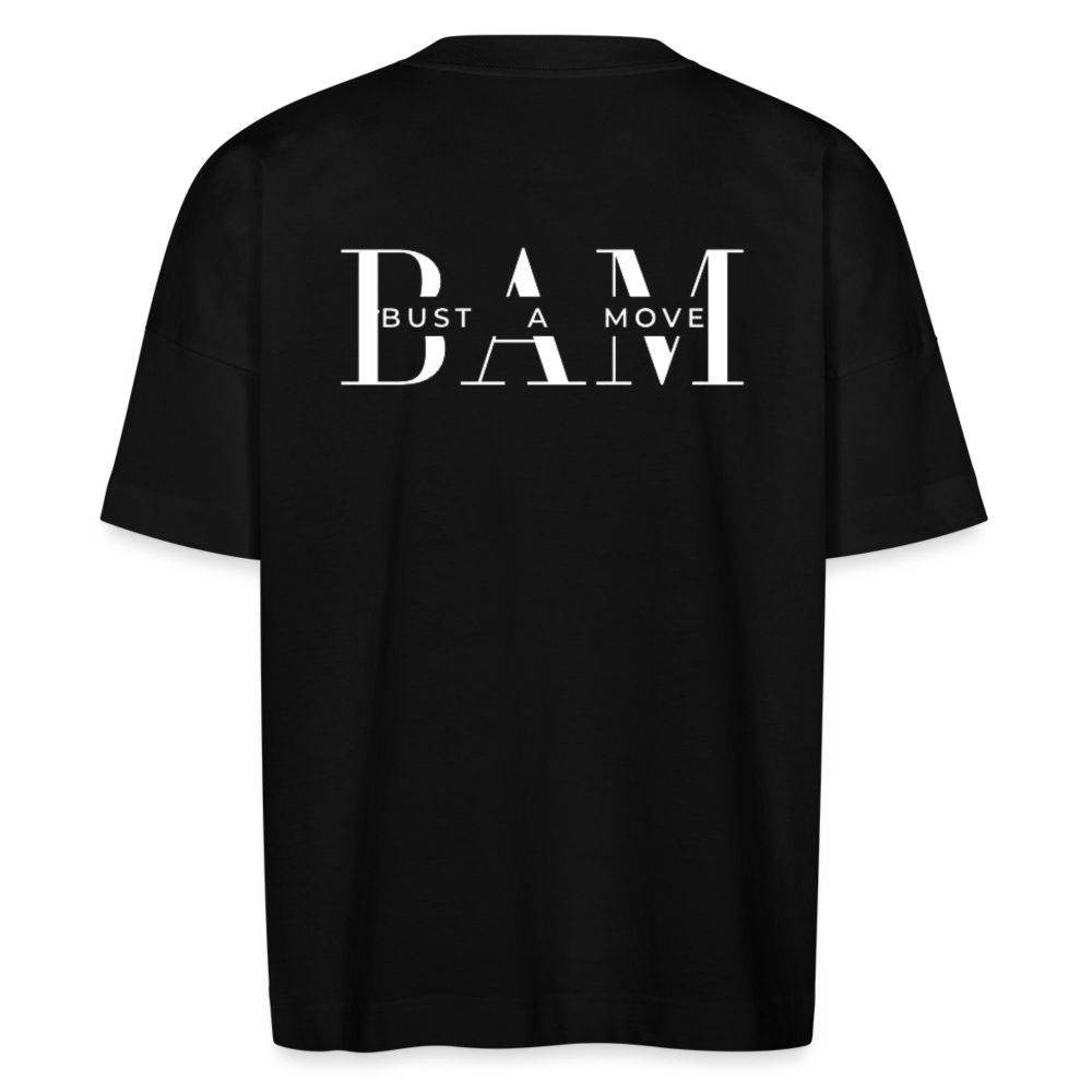 BAM Backprint Oversize T-Shirt - Schwarz