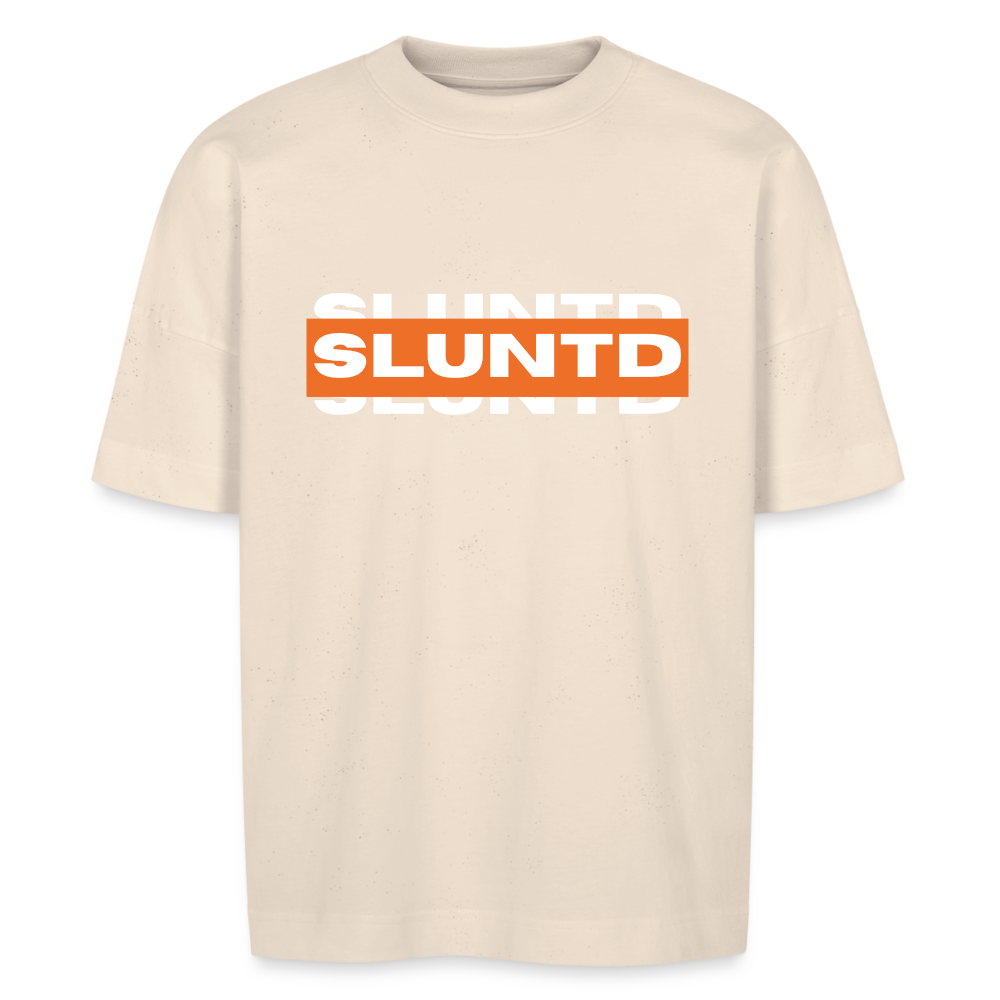 SLUNTD Oversize T-Shirt - Naturweiß