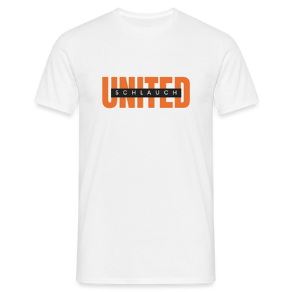Schlauch United  T-Shirt - weiß