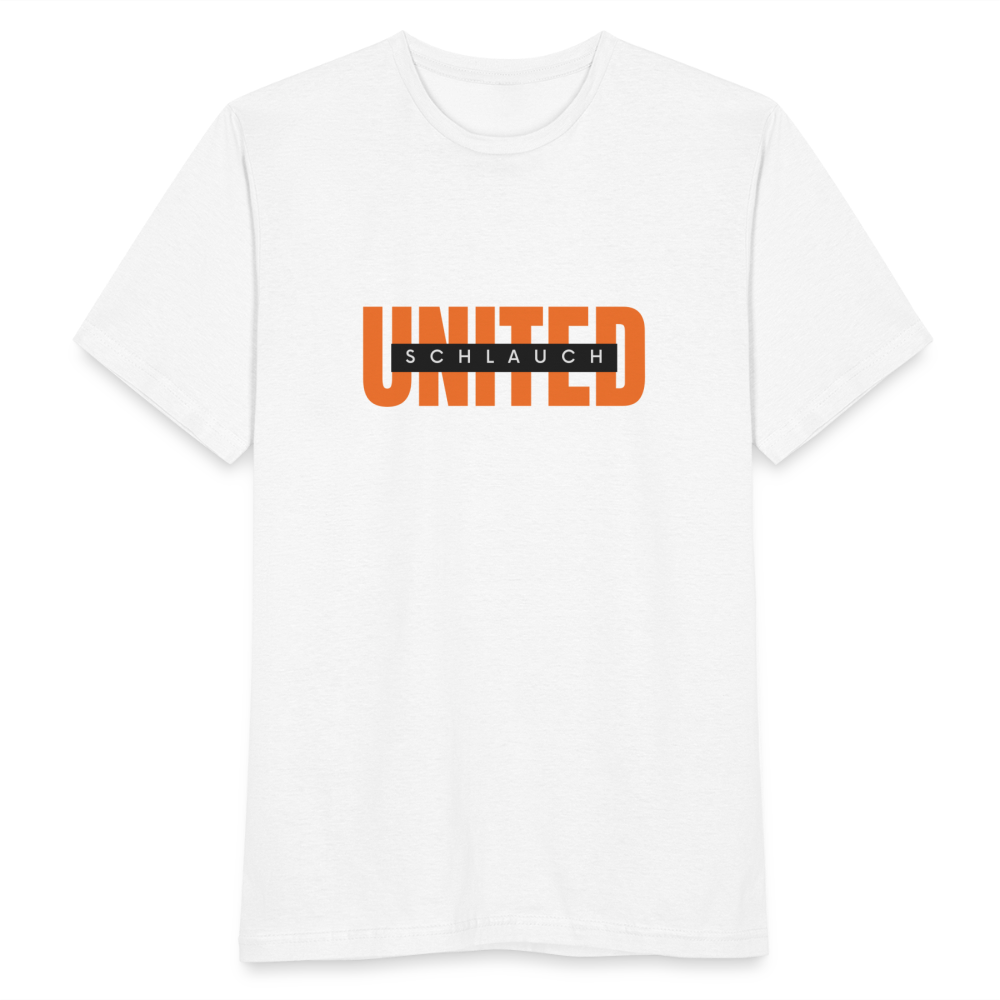 Schlauch United  T-Shirt - weiß