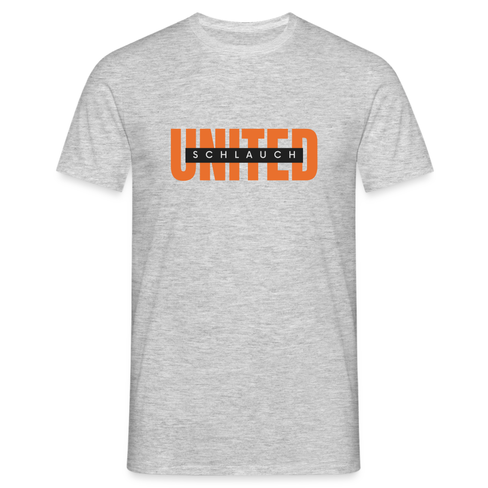 Schlauch United  T-Shirt - Grau meliert