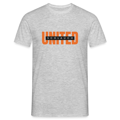 Schlauch United  T-Shirt - Grau meliert
