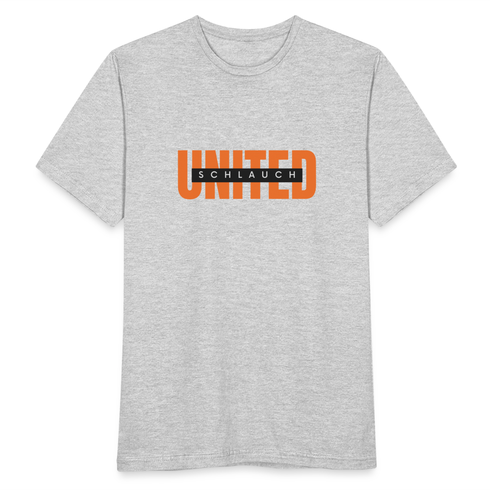Schlauch United  T-Shirt - Grau meliert