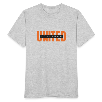 Schlauch United  T-Shirt - Grau meliert