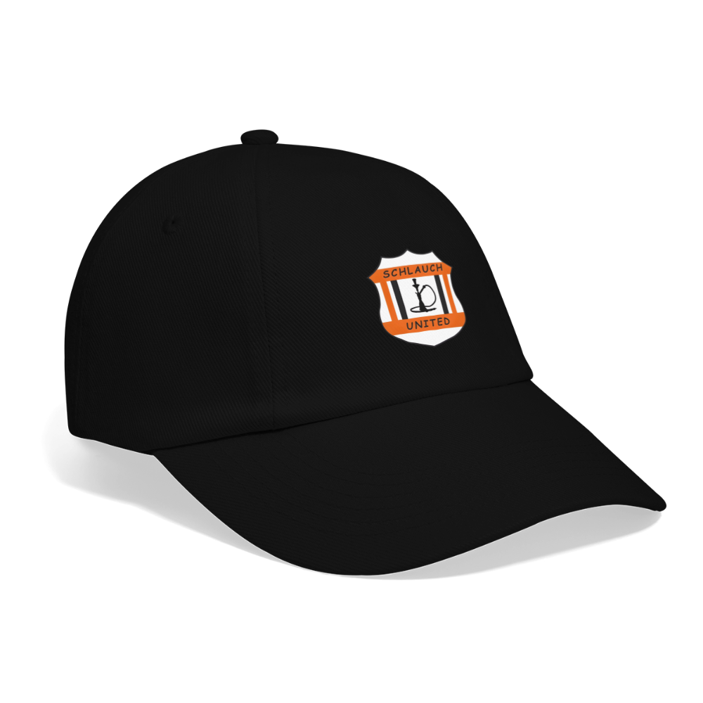 Schlauch United-Logo Baseballkappe - Schwarz/Schwarz