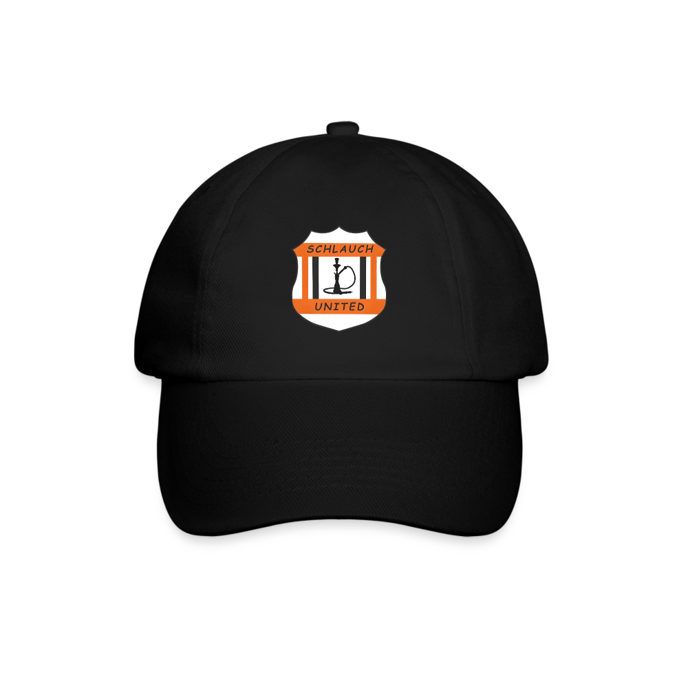 Schlauch United-Logo Baseballkappe - Schwarz/Schwarz