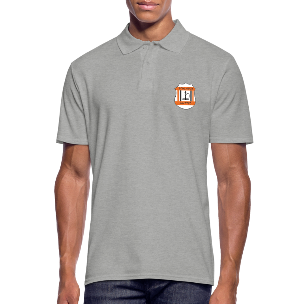 Schlauch United Polo - Grau meliert