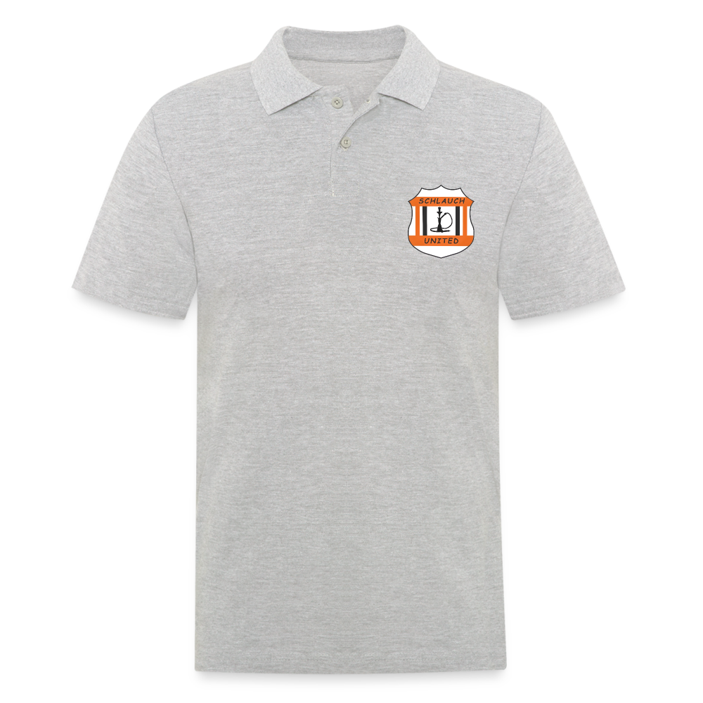 Schlauch United Polo - Grau meliert