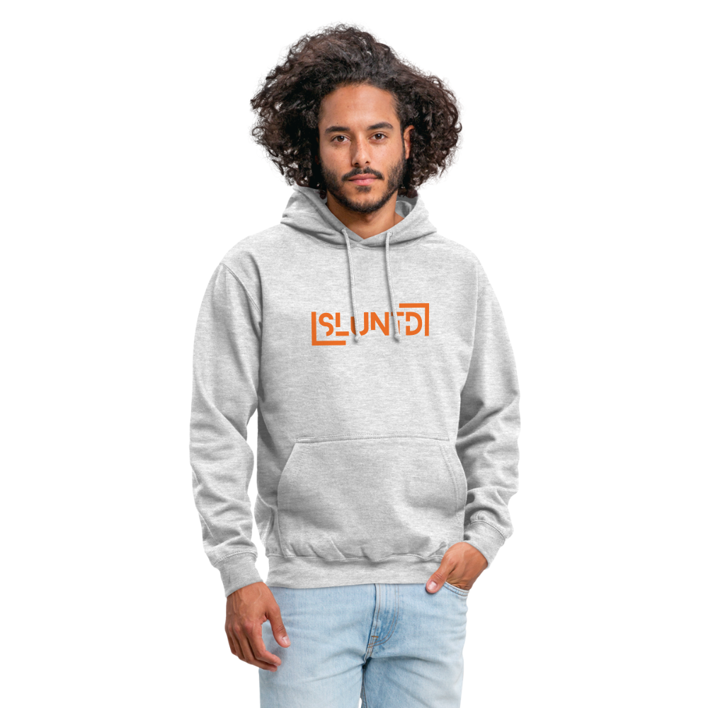 SLUNTD-Technical Art Hoodie - Hellgrau meliert