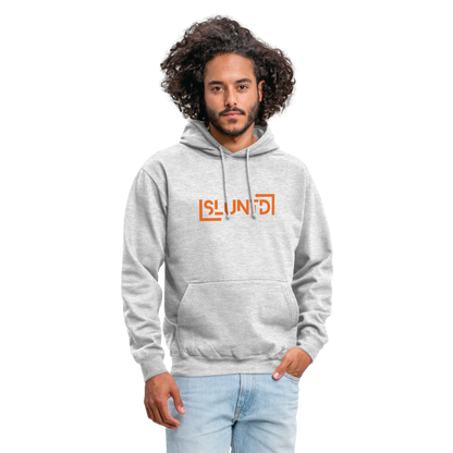 SLUNTD-Technical Art Hoodie - Hellgrau meliert