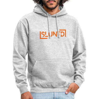 SLUNTD-Technical Art Hoodie - Hellgrau meliert